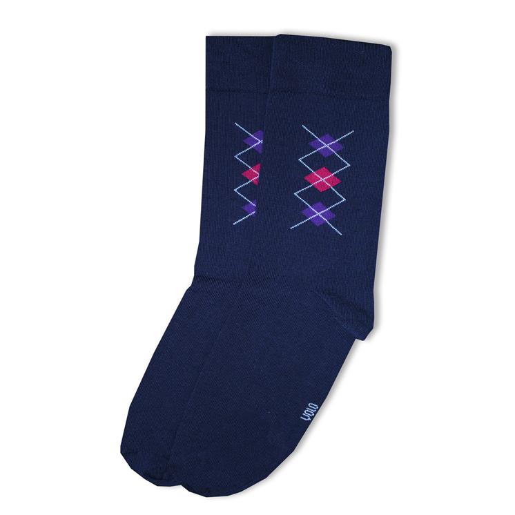 Men's printed classic socks