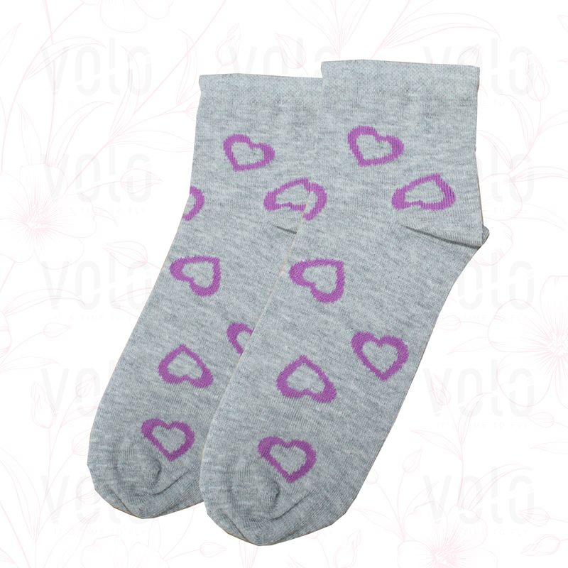 Women's printed half socks