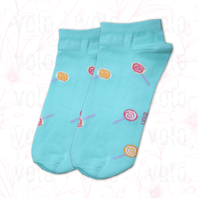 Women's printed ankle socks