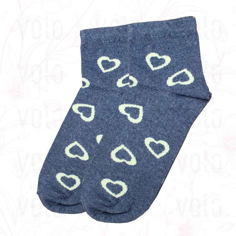 Women's printed half socks