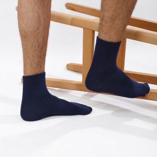 Men's basic half socks