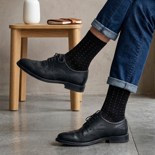 Men's printed half socks