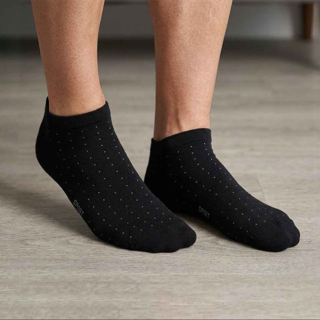 Men's printed ankle socks