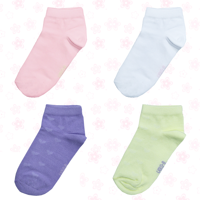 Girl's basic ankle socks