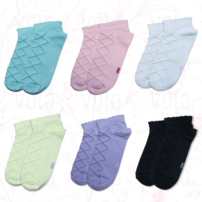 Women's basic ankle socks