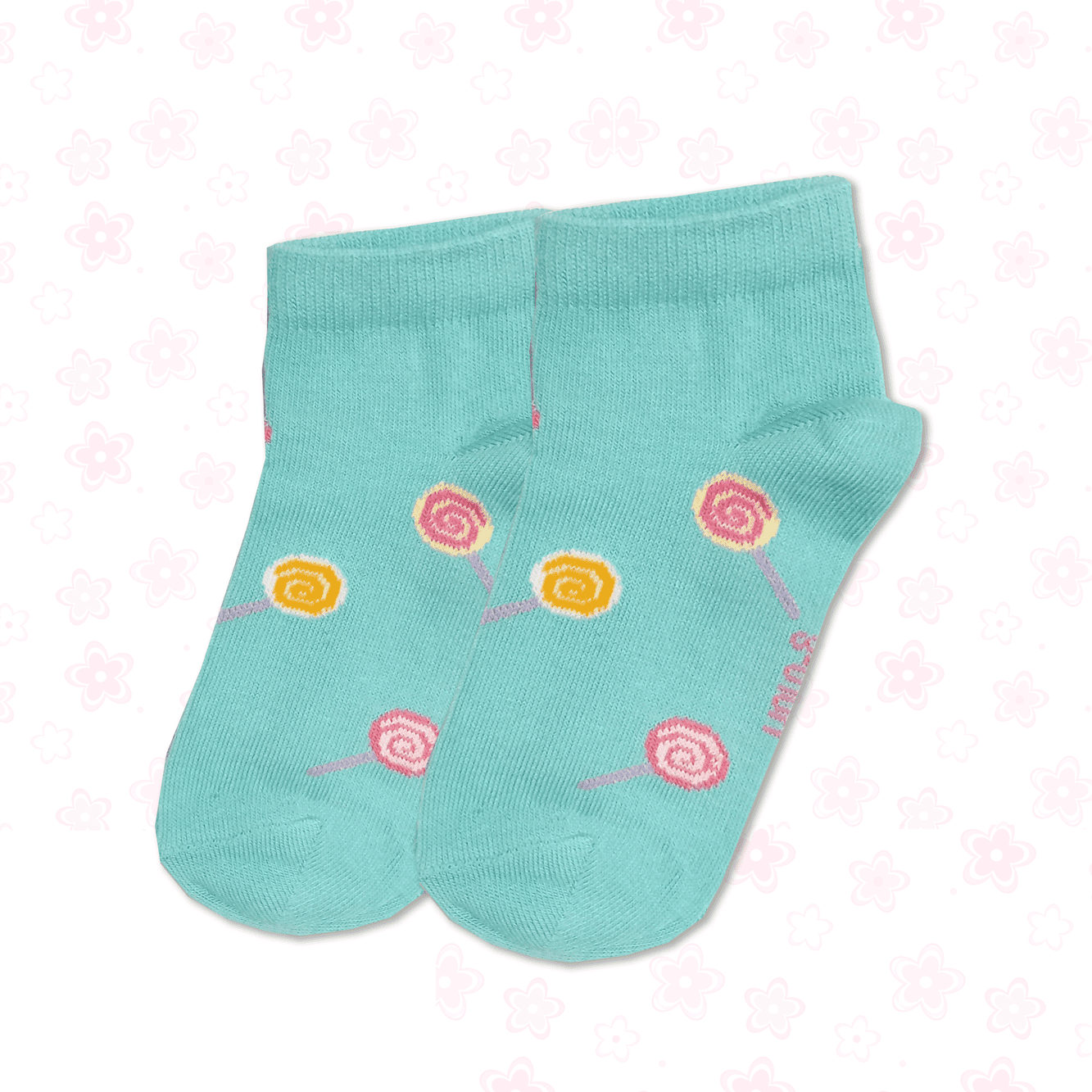 Girl's printed ankle socks