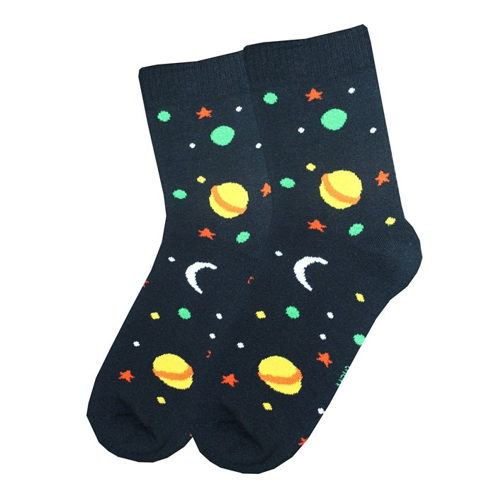 Women's printed half socks - Full terry