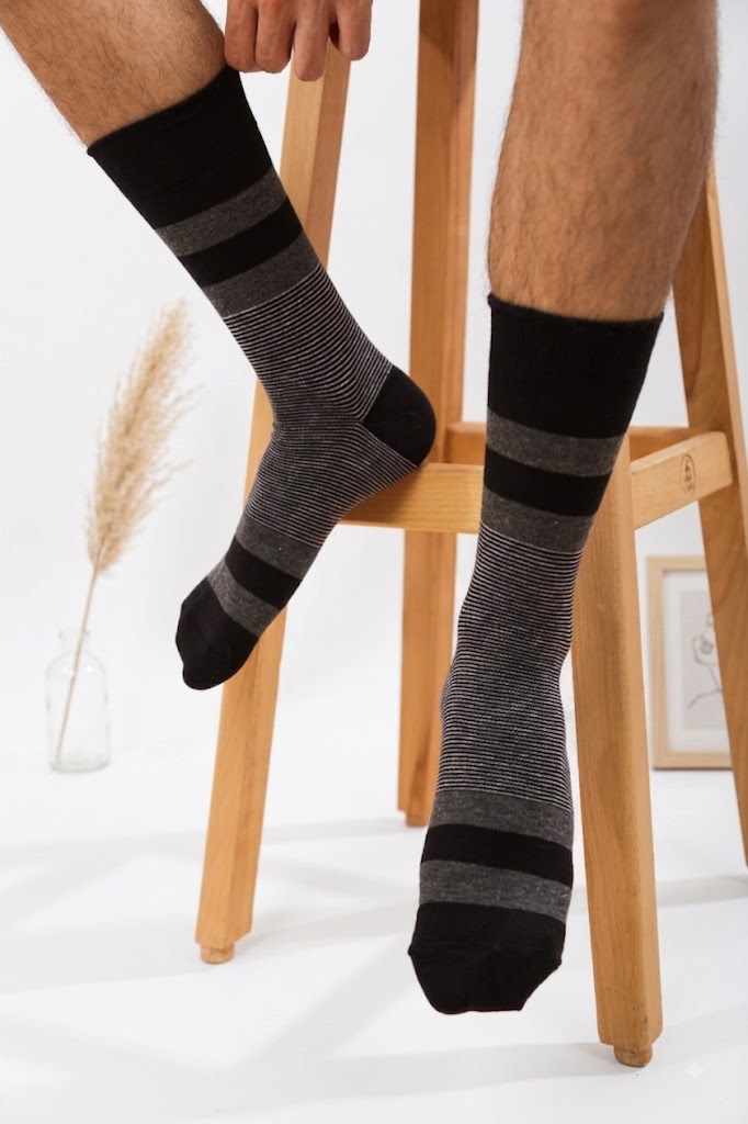 Men's printed classic socks