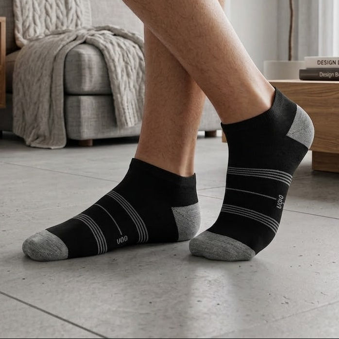 Men's printed ankle socks