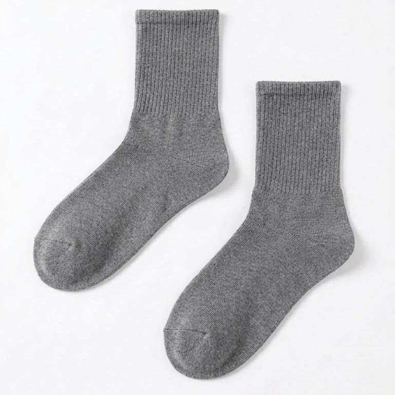 Men's basic half socks