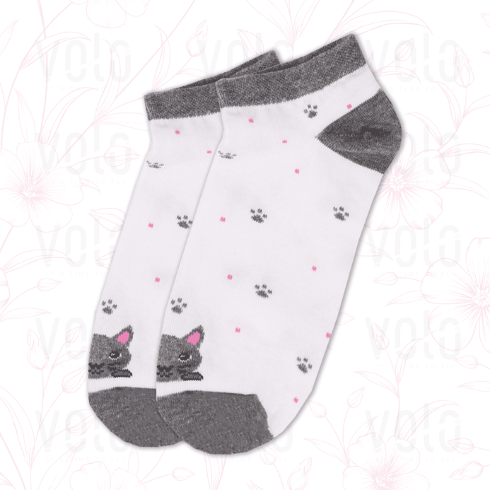 Women's printed ankle socks