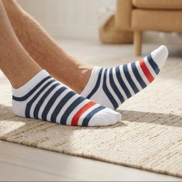 Men's printed ankle socks