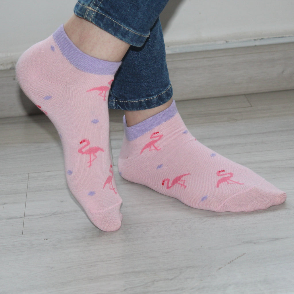 Women's printed ankle socks - Pack of 3