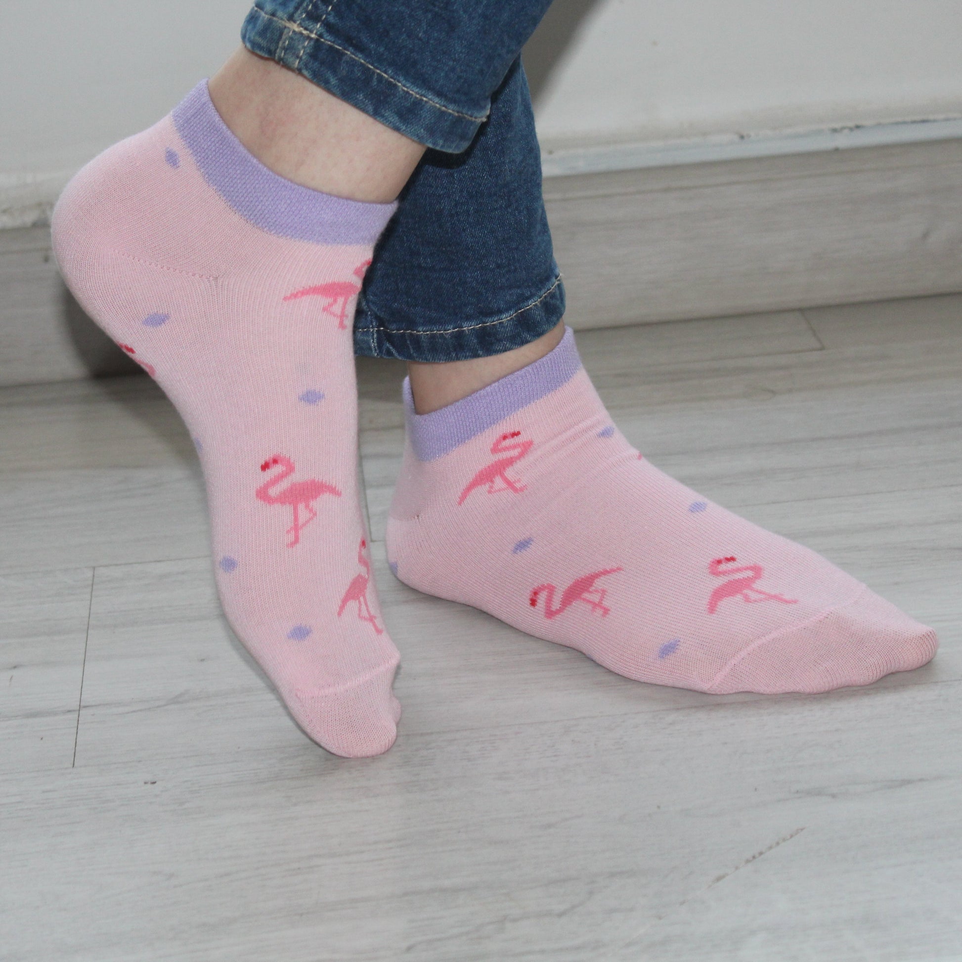 Women's printed ankle socks - Pack of 3