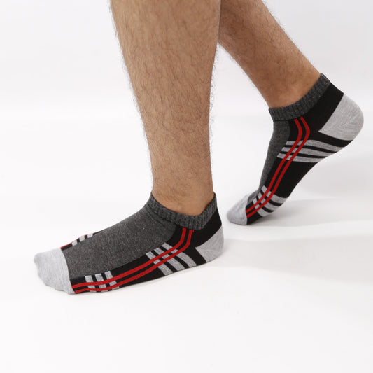 Men's printed ankle socks