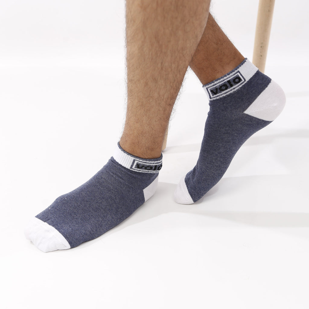 Men's printed ankle socks