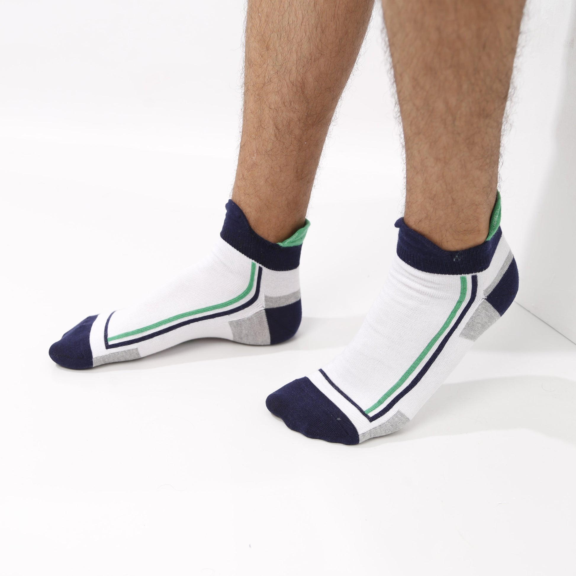 Men's printed ankle socks - Pack of 3