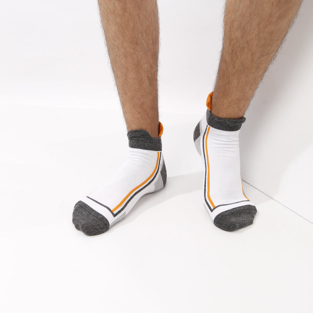 Men's printed ankle socks - Pack of 3