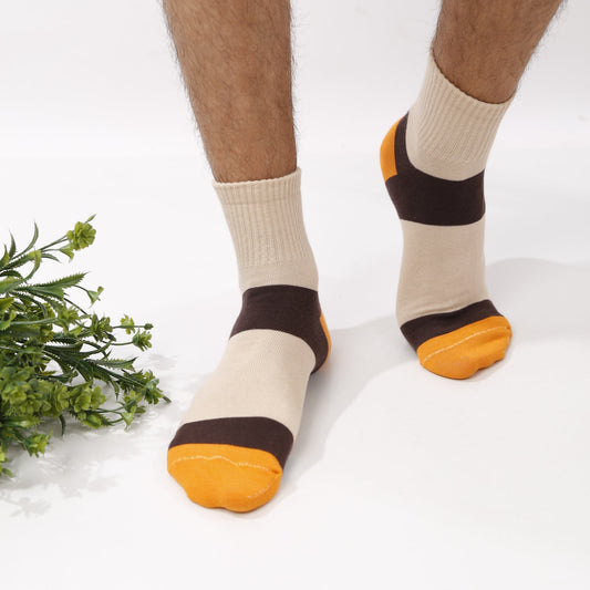 Men's printed half socks