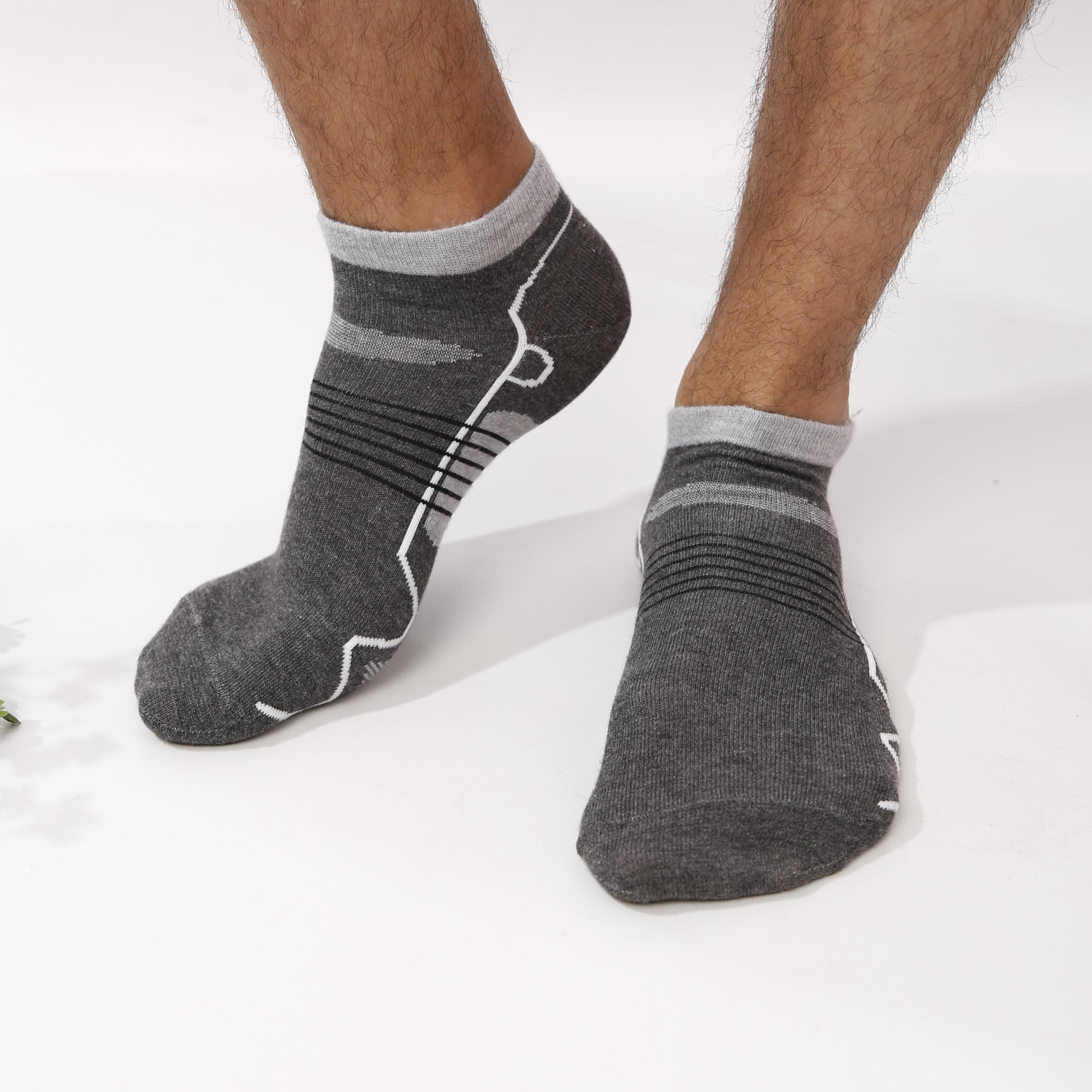 Men's printed ankle socks