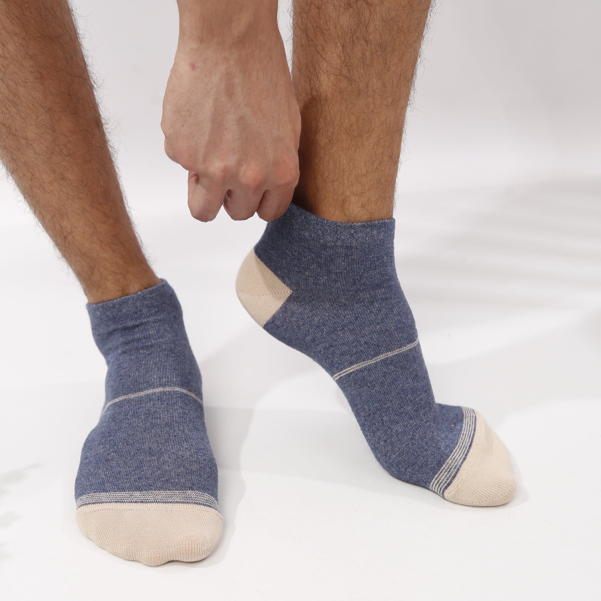Men's printed ankle socks