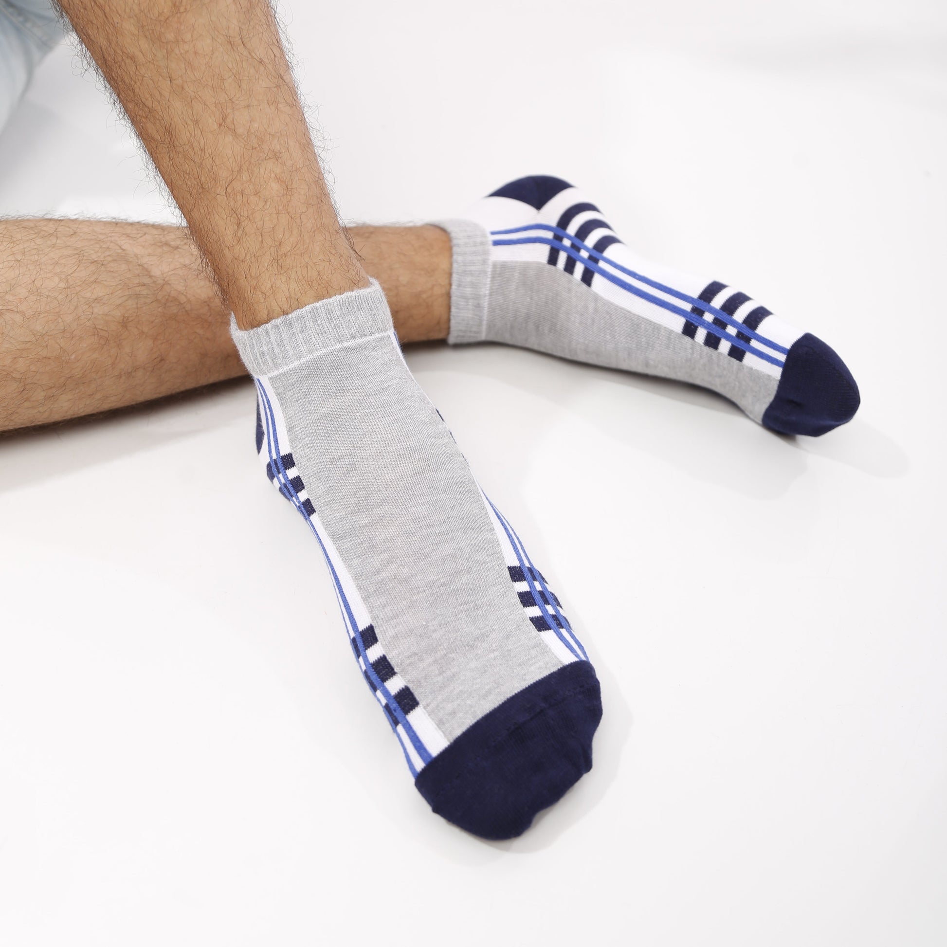 Men's printed ankle socks