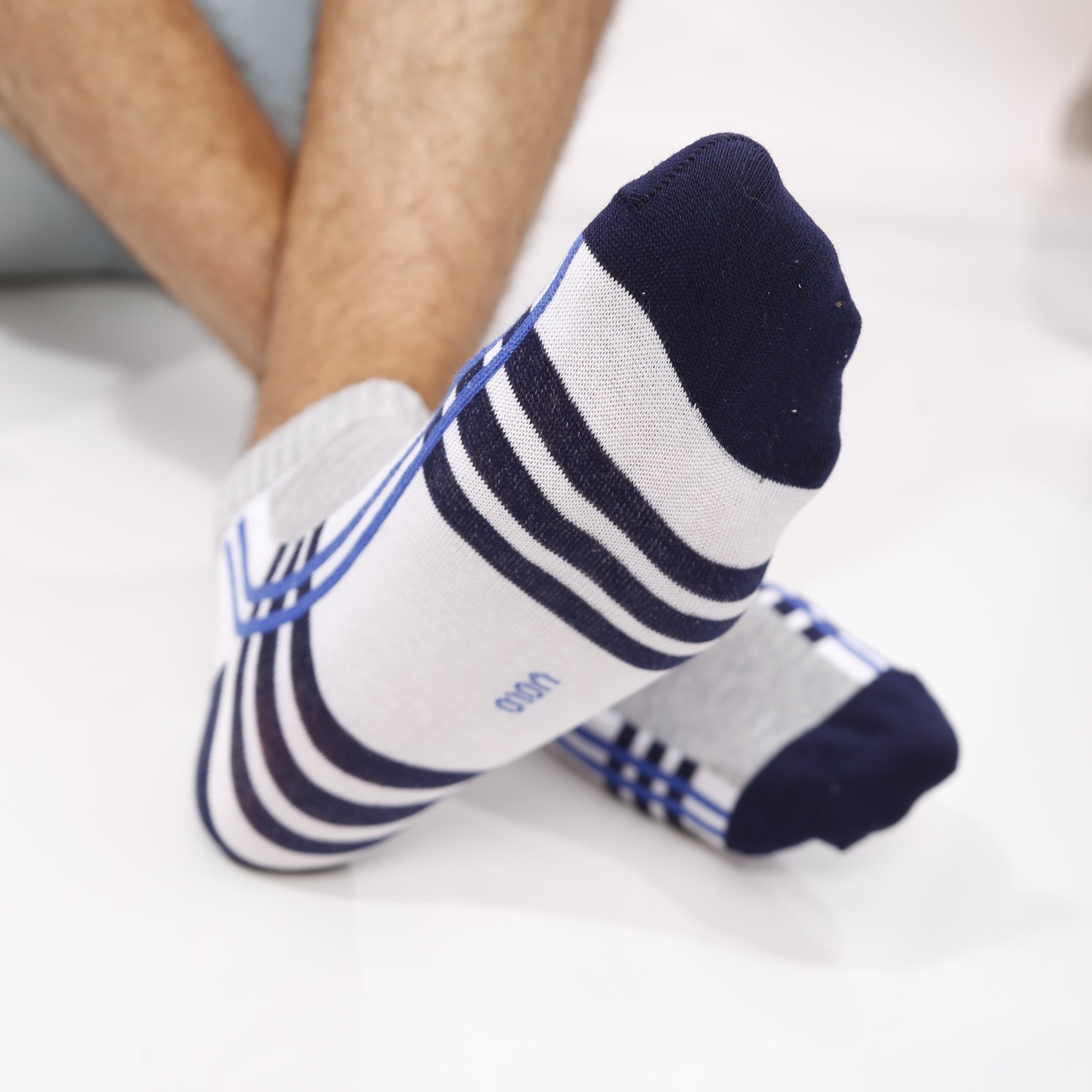 Men's printed ankle socks