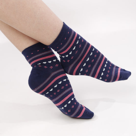 Women's printed half socks
