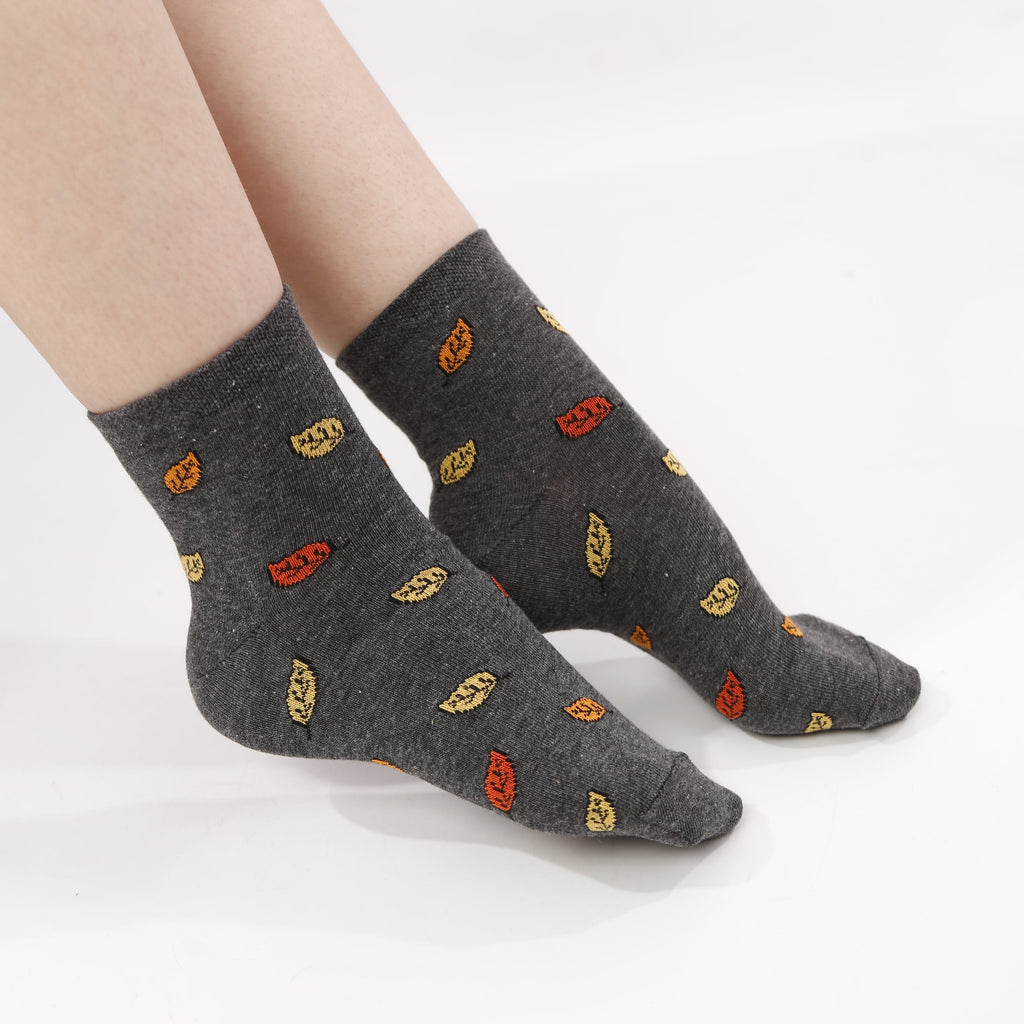 Women's printed half socks