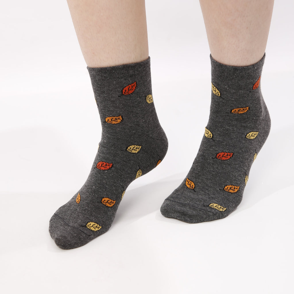Women's printed half socks