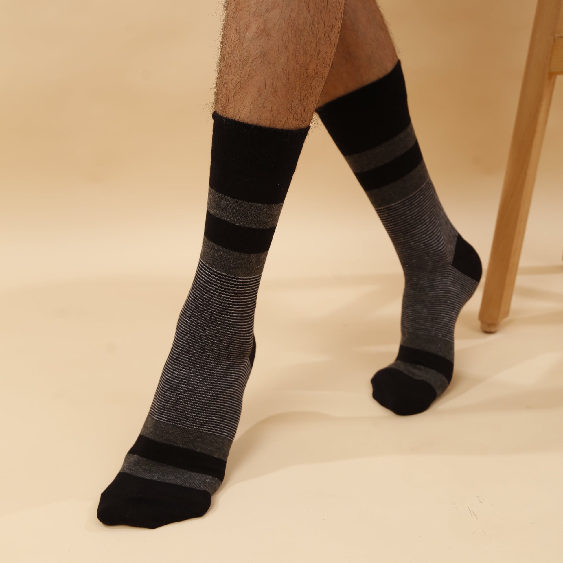 Men's printed classic socks