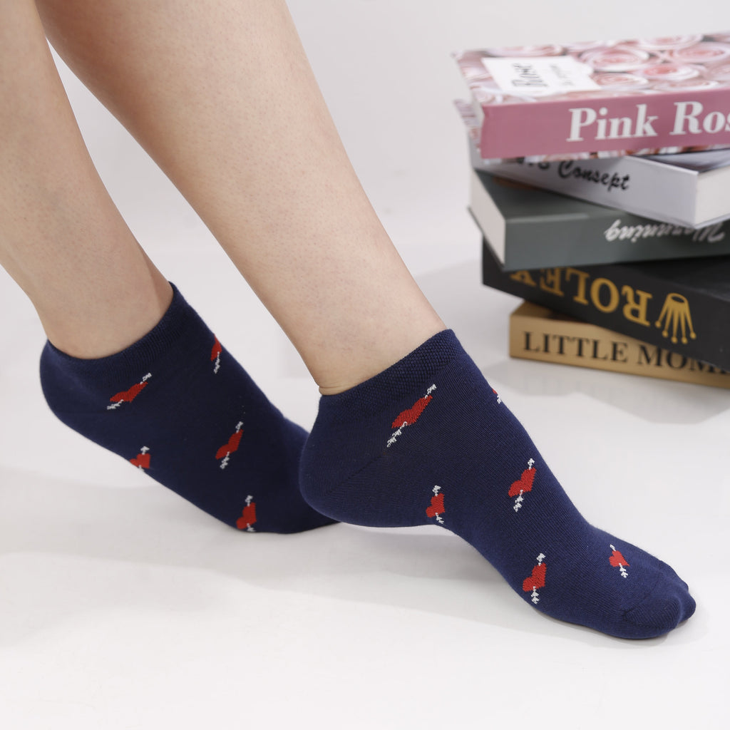 Women's basic ankle socks - Pack of 3