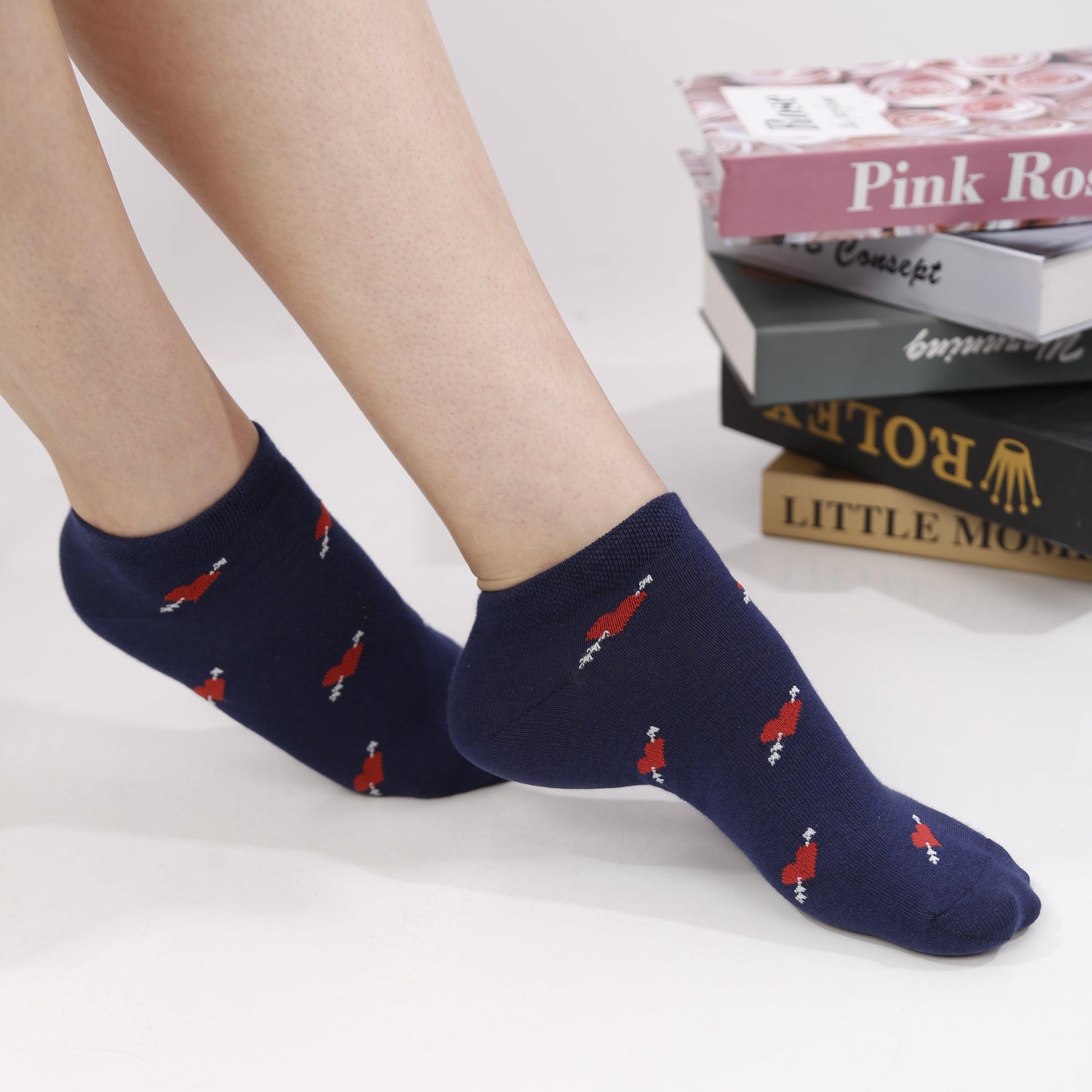 Women's basic ankle socks - Pack of 3