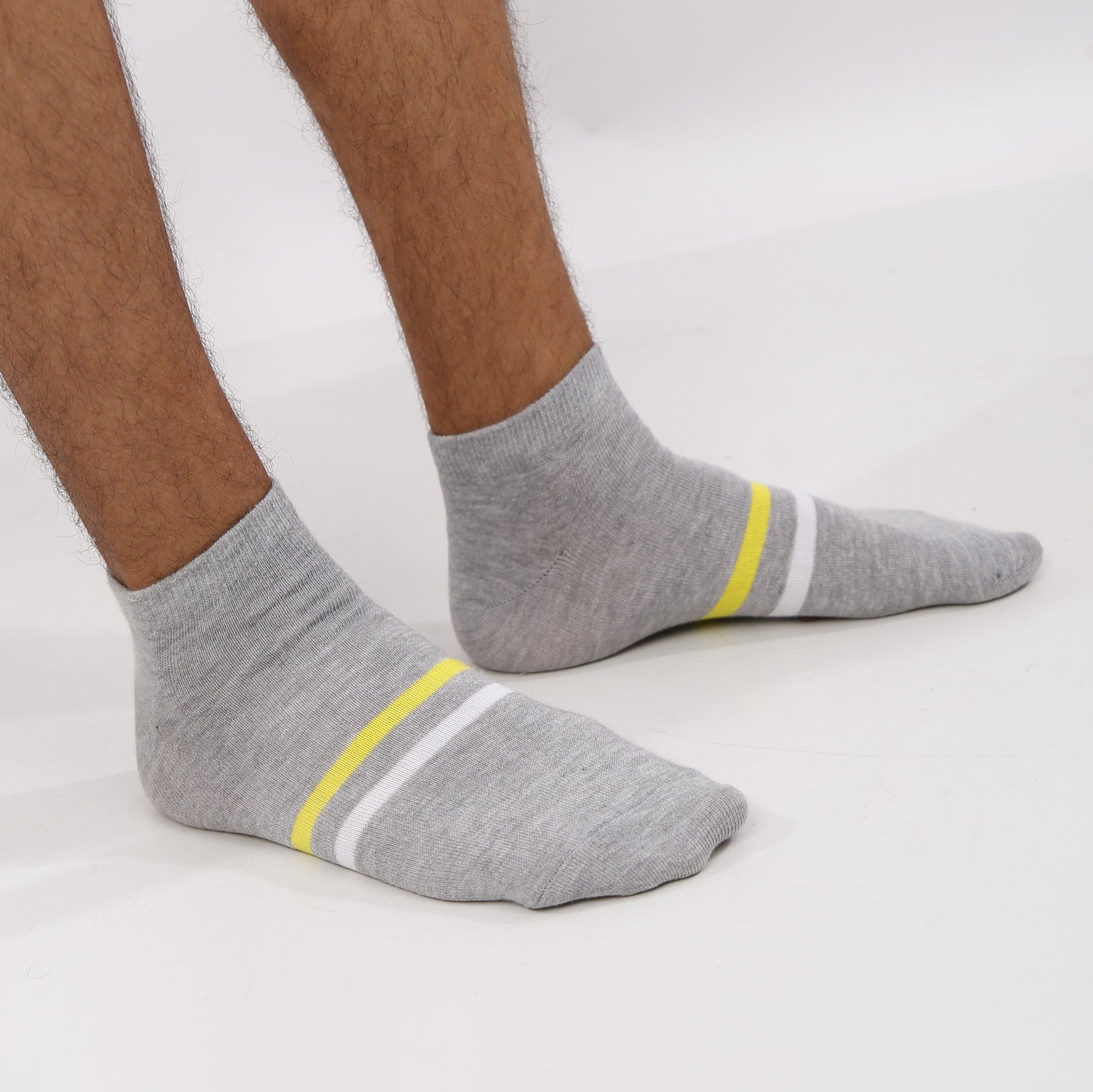 Men's printed ankle socks - Pack of 3