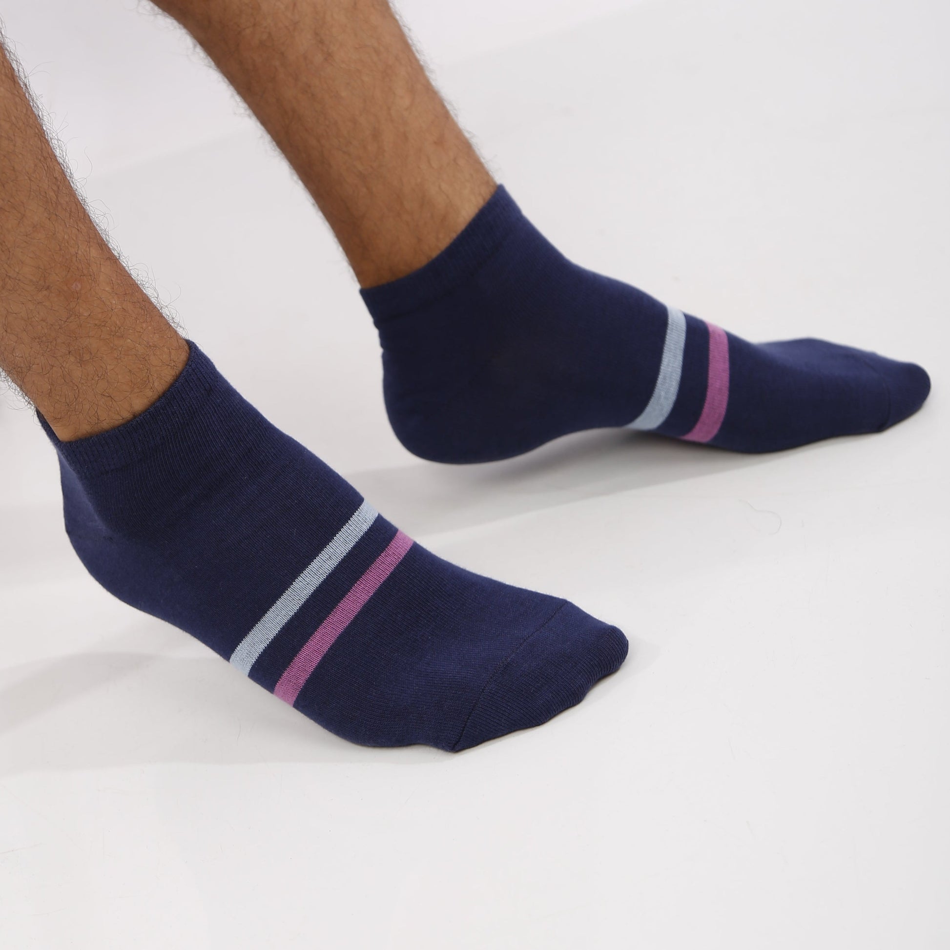 Men's printed ankle socks - Pack of 3