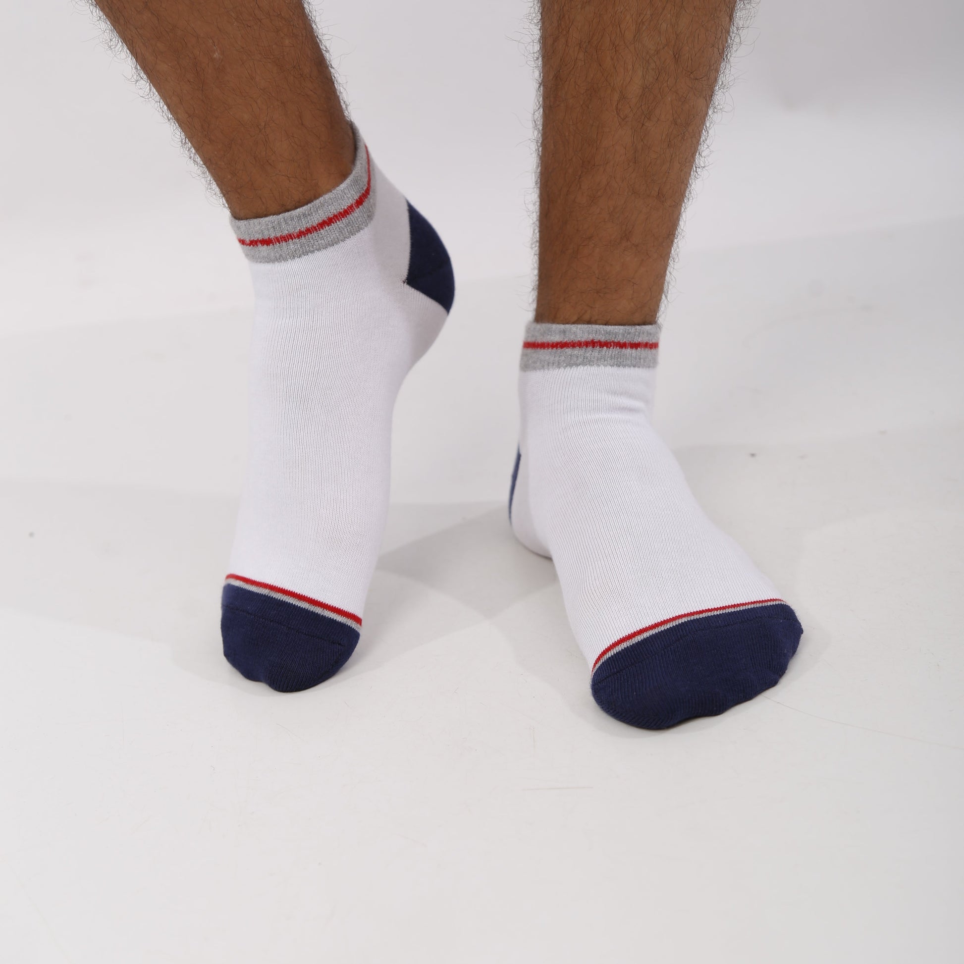 Men's printed ankle socks - Pack of 3