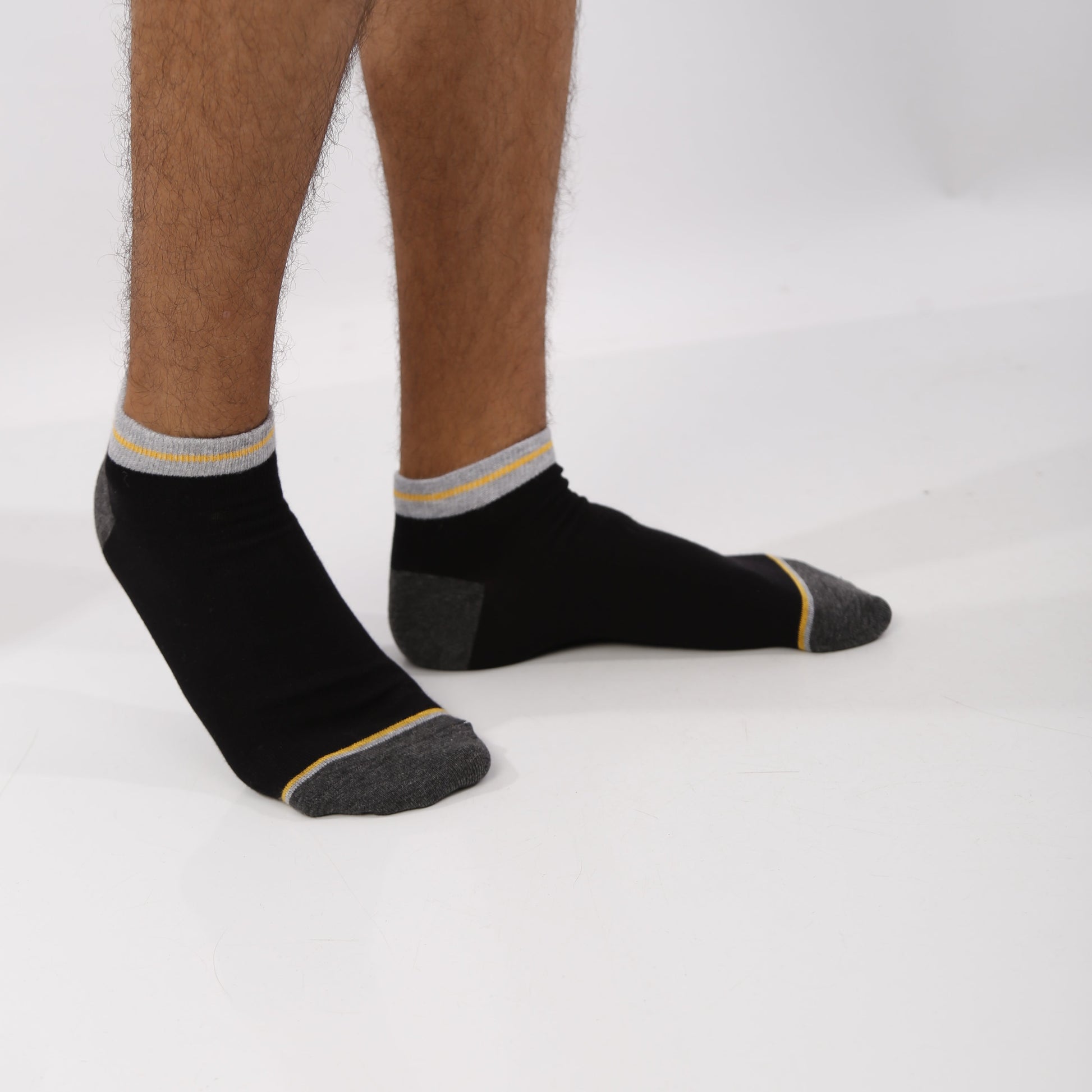 Men's printed ankle socks - Pack of 3