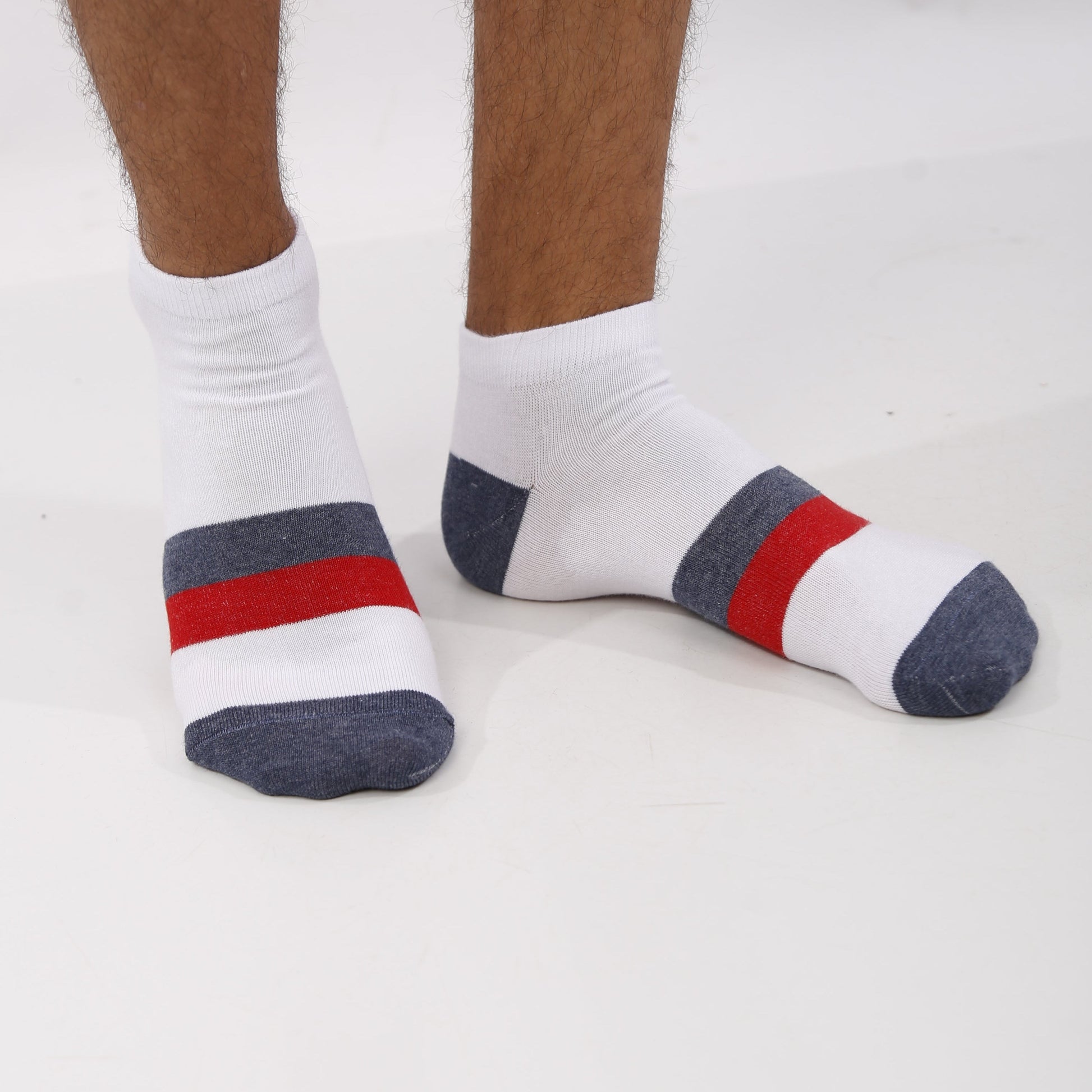 Men's printed ankle socks - Pack of 3