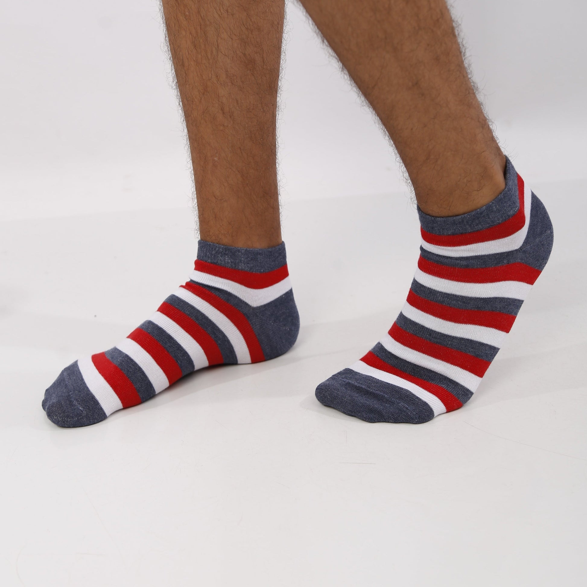 Men's printed ankle socks - Pack of 3