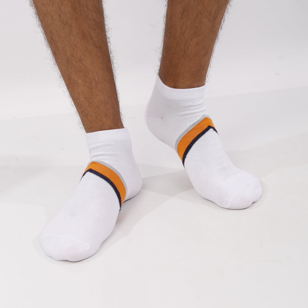 Men's printed ankle socks