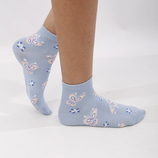 Women's printed half socks