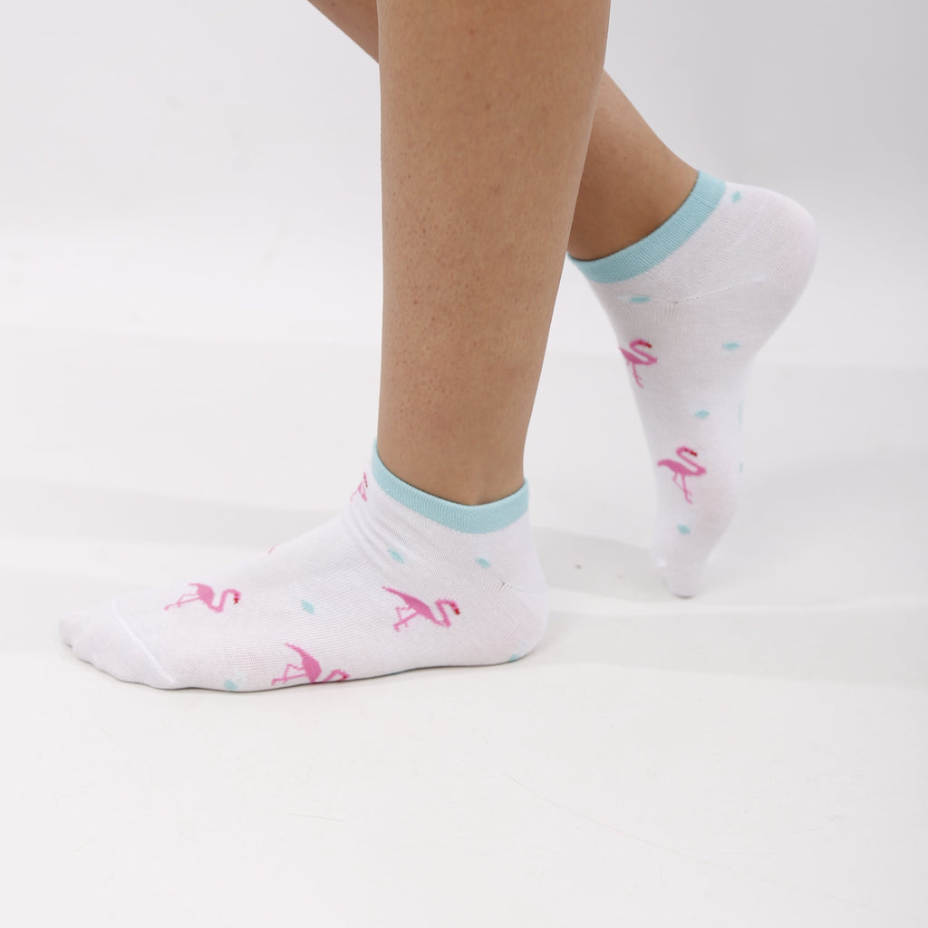 Women's printed ankle socks - Pack of 3