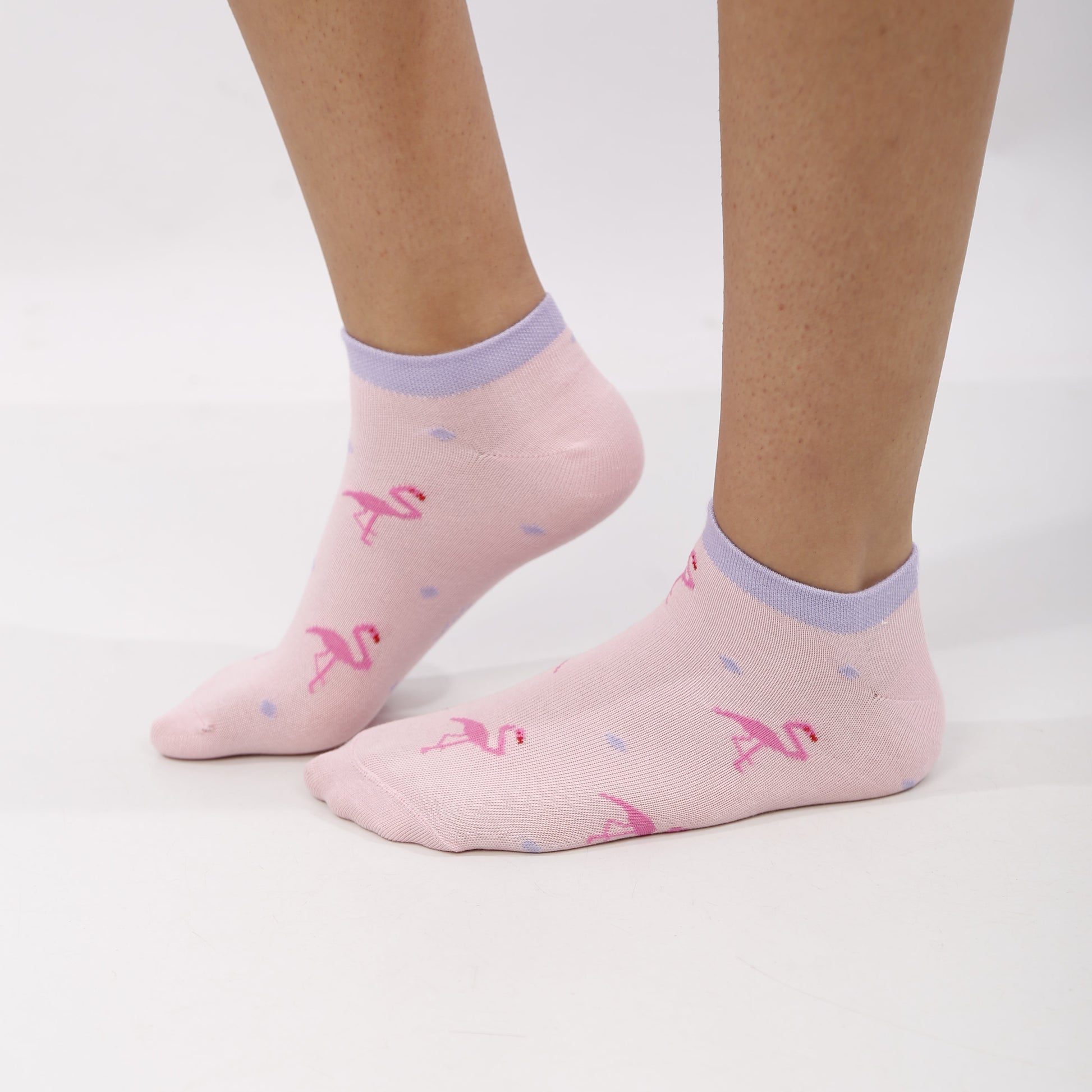 Women's printed ankle socks - Pack of 3
