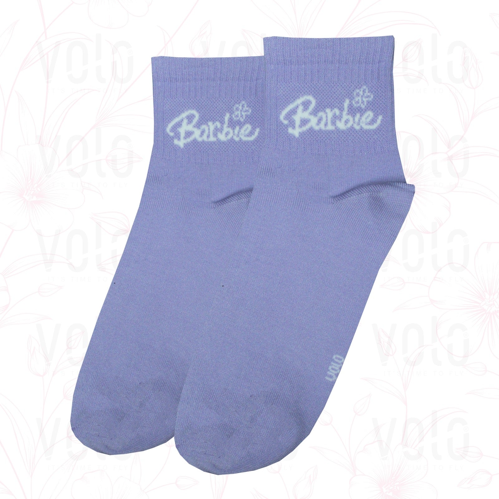 Women's printed half socks