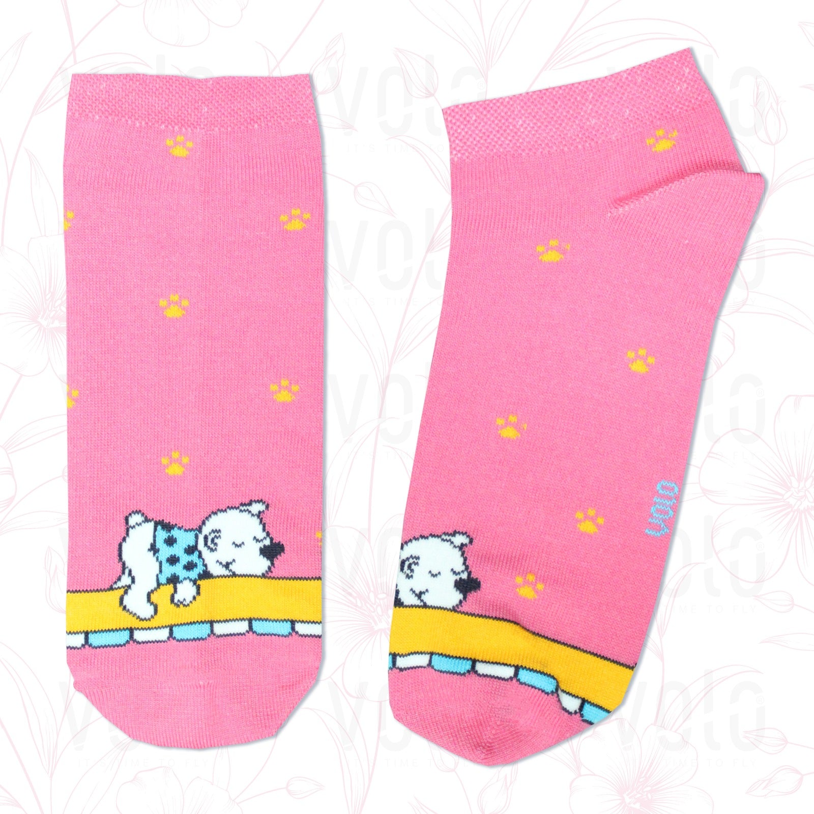 Women's printed ankle socks