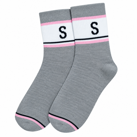 Women's printed half socks