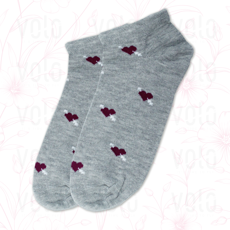 Women's printed ankle socks