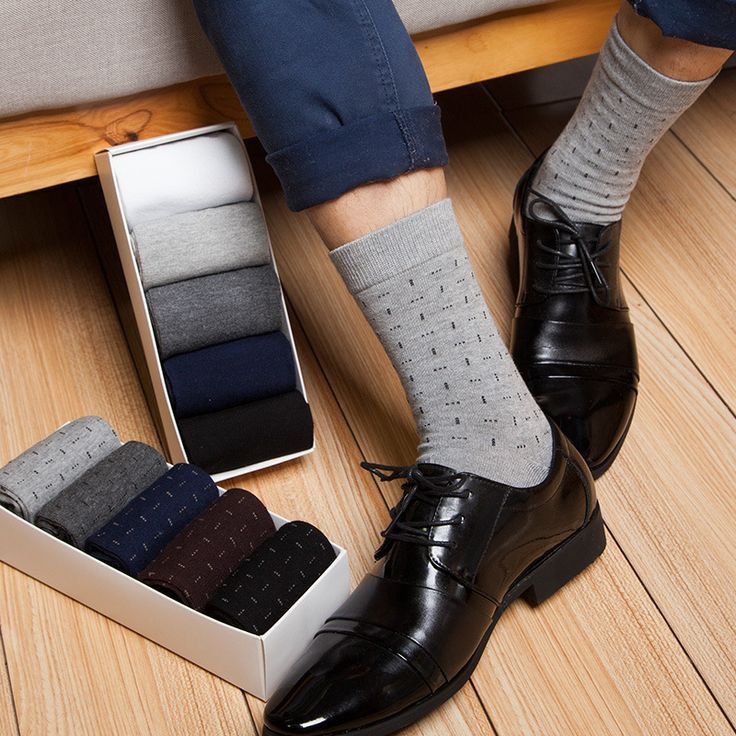 Men's printed classic socks