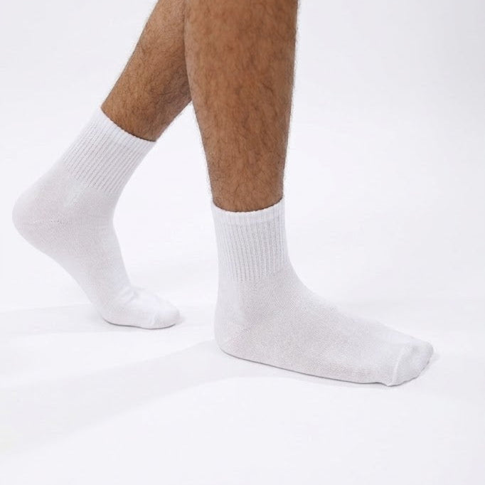 Men's basic half socks