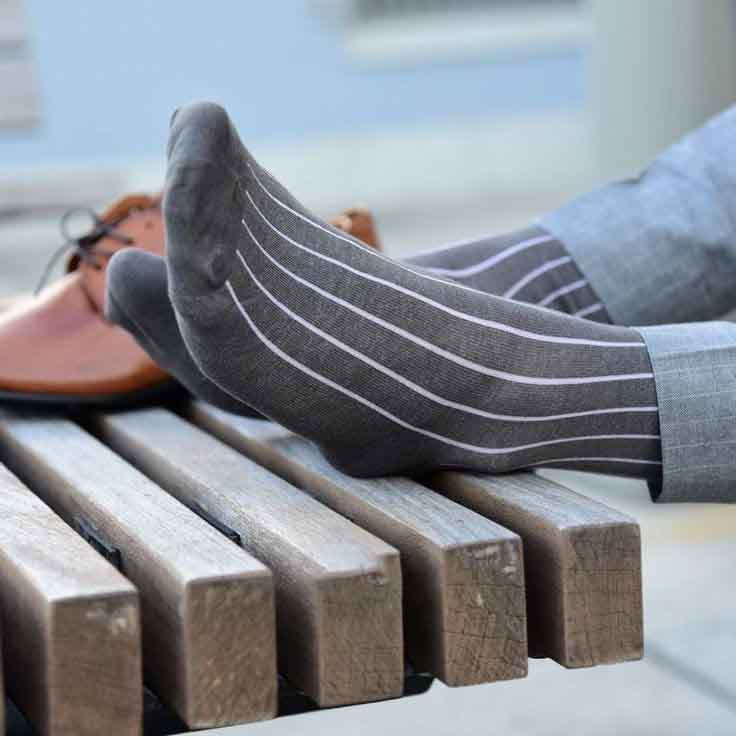 Men's printed classic socks